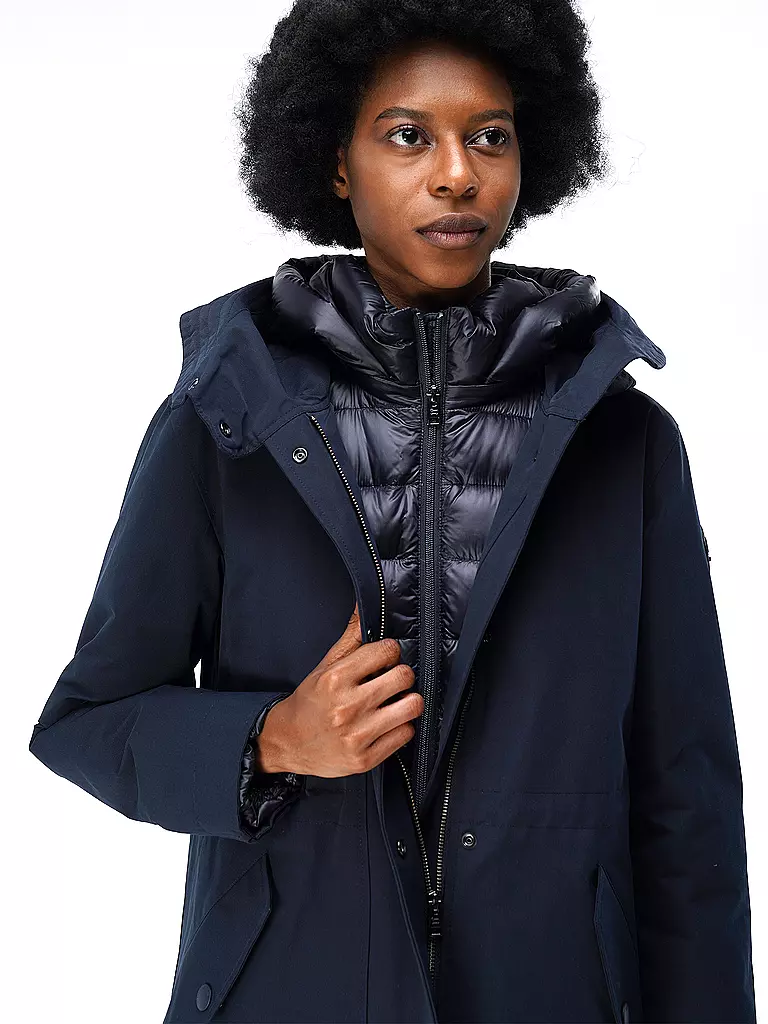 WOOLRICH Parka 2in1 dunkelblau